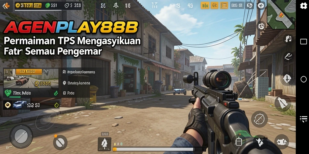 Tampilan gameplay AGENPLAY88 saat aksi pertempuran intens.
