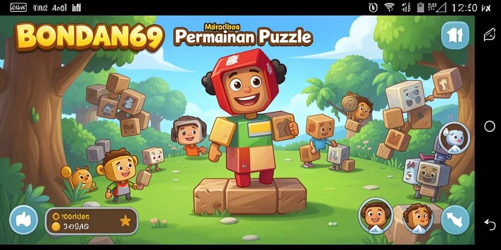 Screenshot gameplay BONDAN69 menampilkan tantangan Puzzle yang seru.