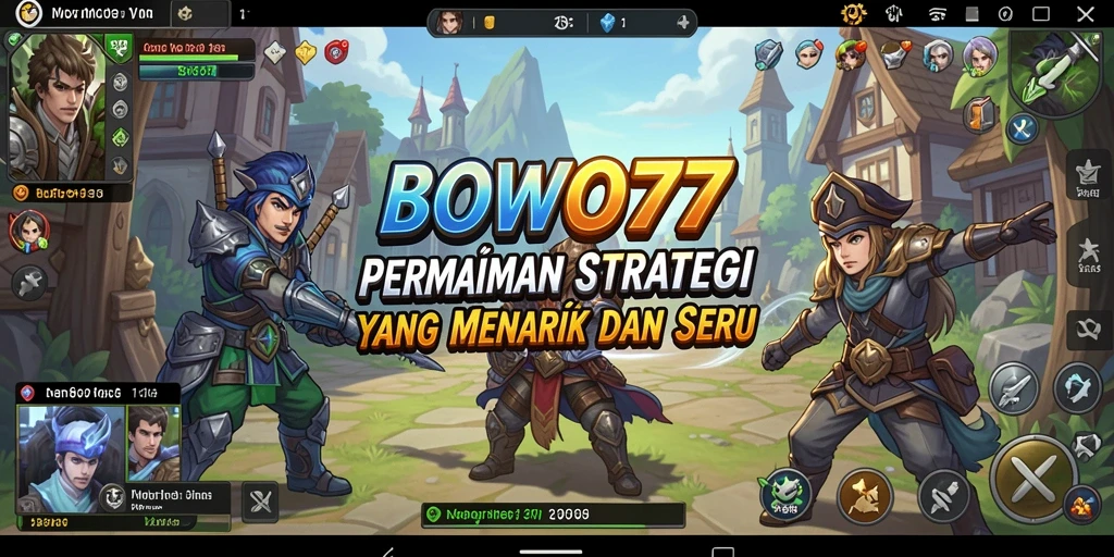 Tangkapan layar BOWO77 menampilkan aksi pertempuran strategis yang mendebarkan.
