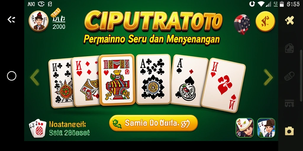 Tangkapan layar gameplay seru dari CIPUTRATOTO di dalam permainan Domino.