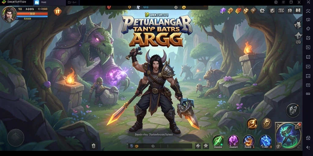Gameplay menakjubkan di DIREKTURTOTO dengan pertarungan seru.