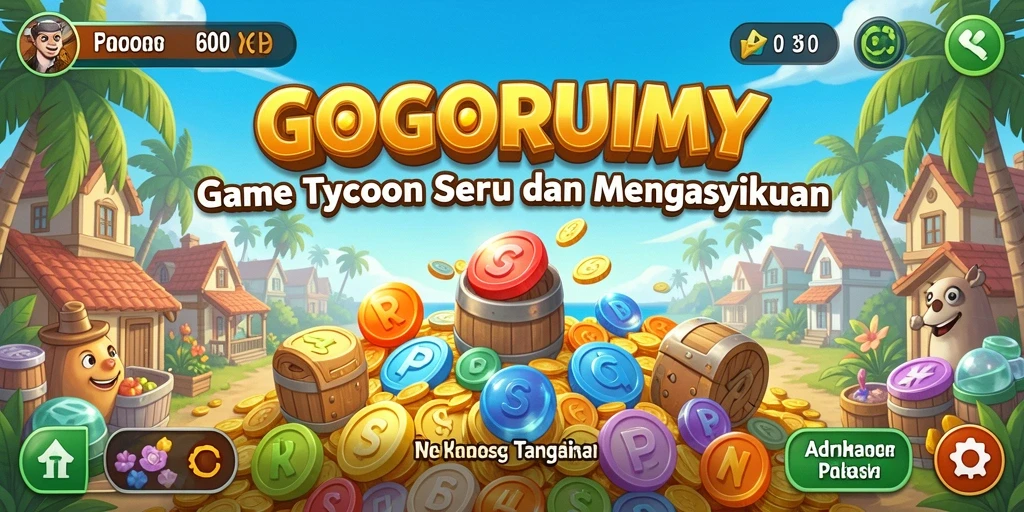 Screenshot gameplay GOGORUMMY yang menarik dan penuh tantangan.