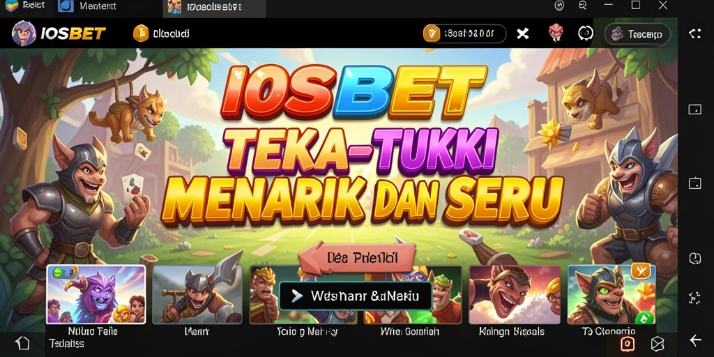 Gameplay menarik dari IOSBET dalam menyelesaikan teka-teki.