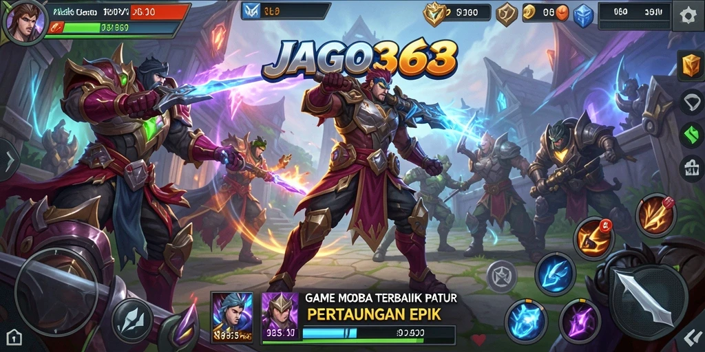 Tampilan gameplay JAGO368 yang penuh aksi dan strategi.