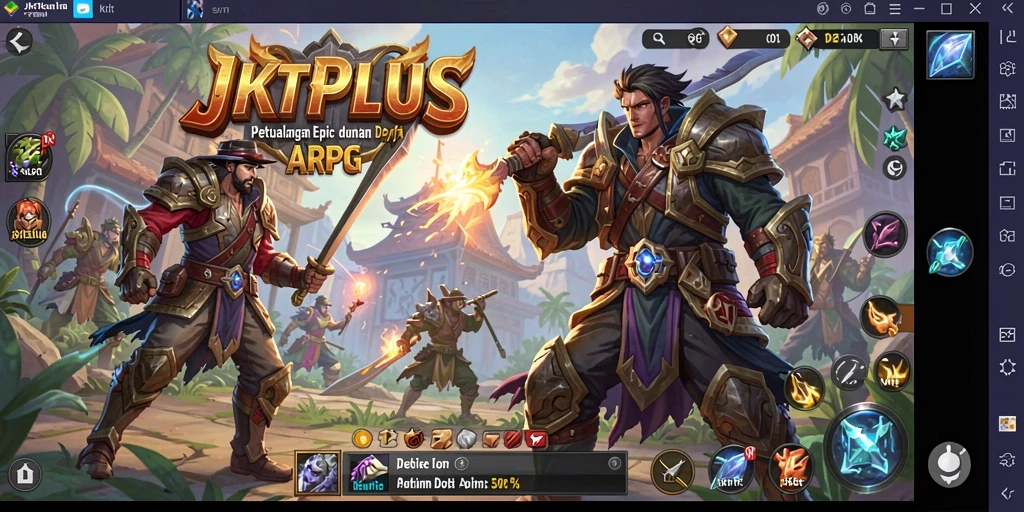 Gameplay JKTPLUS yang mendebarkan dan grafis menakjubkan.