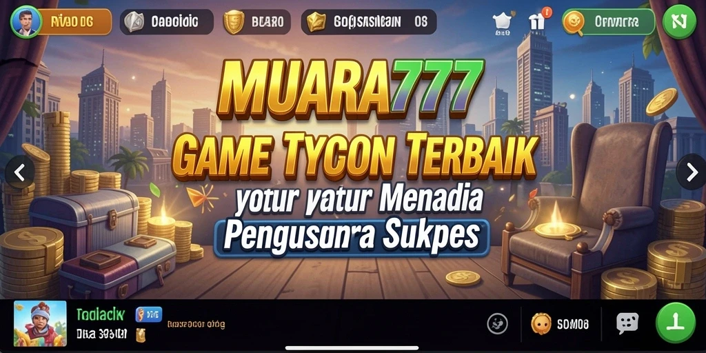 Screenshot permainan MUARA777 menampilkan pengalaman Tycoon yang seru.