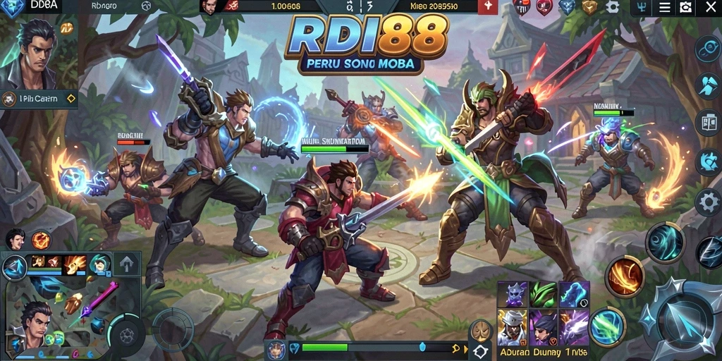 Tampilan gameplay seru dalam RDI88 dengan aksi karakter yang mendebarkan.