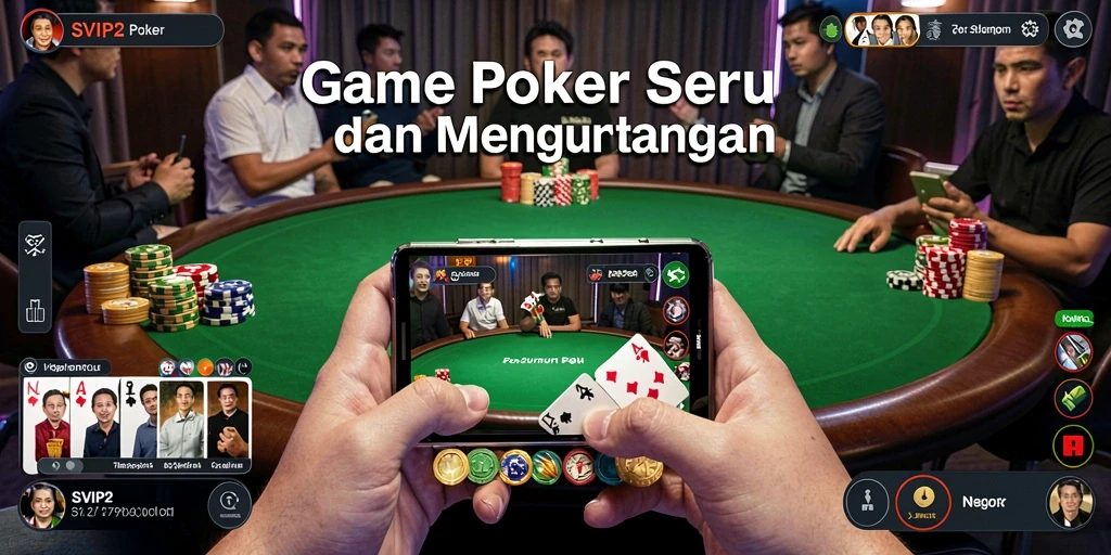 Tampilan gameplay SVIP2 yang menarik dan interaktif dalam poker.