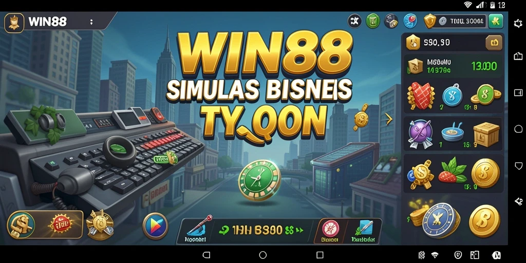 Gameplay seru dalam membangun imperium bisnis di WIN88.